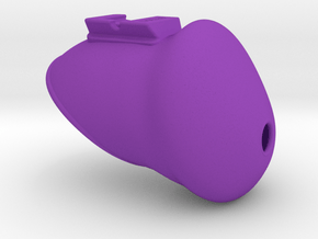 X3s Classic L=70mm, 8mm hole in Purple Smooth Versatile Plastic: Small