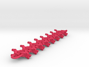 rig clamps set in Pink Smooth Versatile Plastic