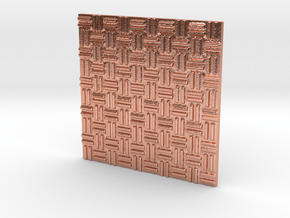 3D Wall Panel 3DWPRAJ1 in Natural Copper