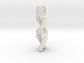 Desktop DNA - color 2 in White Natural Versatile Plastic