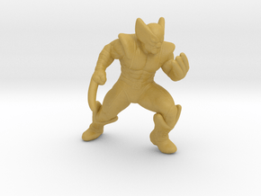 Wolverine HO scale 20mm miniature model fantasy xm in Tan Fine Detail Plastic