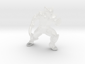 Wolverine HO scale 20mm miniature model fantasy xm in Clear Ultra Fine Detail Plastic