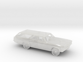 1/64 1966 Chevrolet Impala Station Wagon Kit in Clear Ultra Fine Detail Plastic