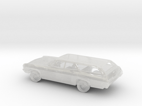 1/64 1967 Chevrolet Impala Station Wagon Kit in Clear Ultra Fine Detail Plastic