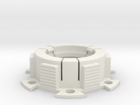 SHTOK_Connector_MB_Emitter in White Natural Versatile Plastic