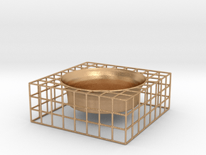 Tealight Holder in Natural Bronze