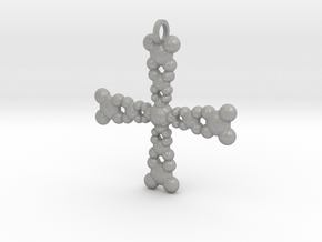 Cross Pendant in Aluminum