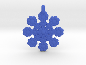 Wheel Pendant in Blue Smooth Versatile Plastic