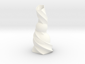 Vase 162999 in White Smooth Versatile Plastic