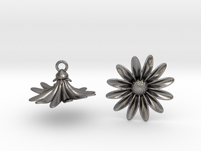 Daisies Earrings in Processed Stainless Steel 316L (BJT)