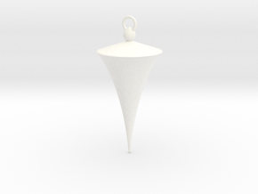 Pendulum  in White Smooth Versatile Plastic