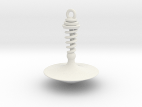 Pendulum  in White Natural Versatile Plastic