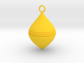 Pendulum  in Yellow Smooth Versatile Plastic