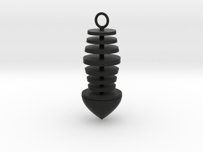 Pendulum  in Black Smooth Versatile Plastic