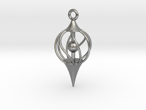 Pendulum in Natural Silver