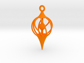 Pendulum in Orange Smooth Versatile Plastic