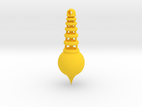 Pendulum  in Yellow Smooth Versatile Plastic
