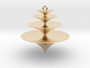 Pendulum in 14k Gold Plated Brass