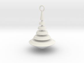 Pendulum  in White Natural Versatile Plastic