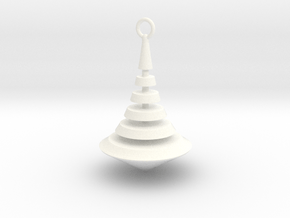 Pendulum  in White Smooth Versatile Plastic