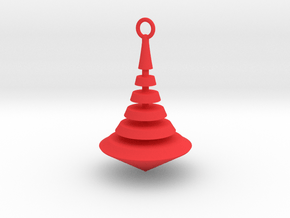 Pendulum  in Red Smooth Versatile Plastic