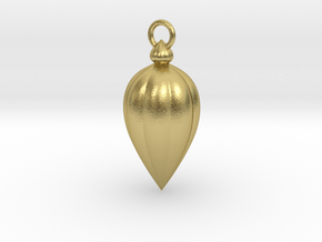 Pendulum  in Natural Brass