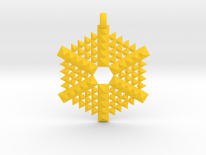 Different Pendant in Yellow Smooth Versatile Plastic