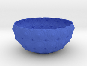 Bowl in Blue Smooth Versatile Plastic