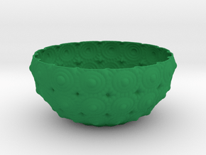 Bowl in Green Smooth Versatile Plastic