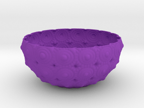 Bowl in Purple Smooth Versatile Plastic