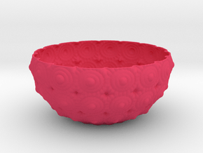 Bowl in Pink Smooth Versatile Plastic