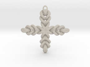 Knot Cross in Natural Sandstone