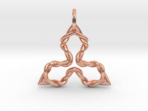 Ko3 Pendant in Natural Copper