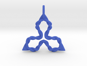 Ko3 Pendant in Blue Smooth Versatile Plastic