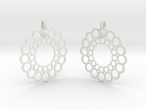 Rings Earrings in White Natural TPE (SLS)