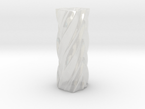 Dolores Vase in Clear Ultra Fine Detail Plastic