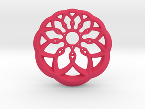 Growing Wheel in Pink Smooth Versatile Plastic