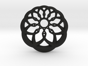 Growing Wheel in Black Natural TPE (SLS)