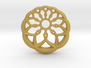 Growing Wheel in Tan Fine Detail Plastic