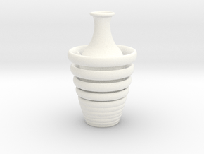 Vase 1359art in White Smooth Versatile Plastic