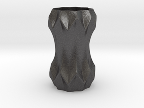 Vase 1706Bxy in Dark Gray PA12 Glass Beads