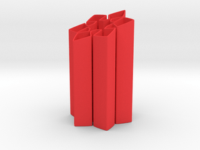 Penholder in Red Smooth Versatile Plastic