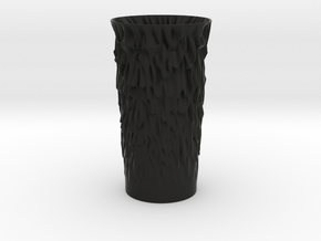 Random Vase in Black Smooth PA12
