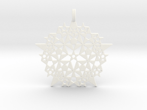 Martinsell Hill CC Pendant in White Smooth Versatile Plastic