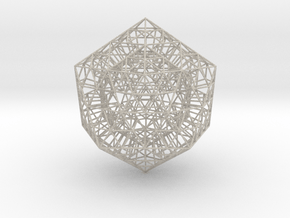 Sierpinski Icosahedral Prism in Natural Sandstone