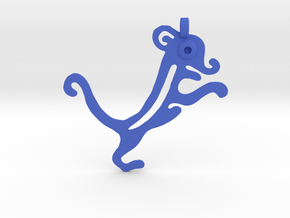 Animal Pendant in Blue Smooth Versatile Plastic