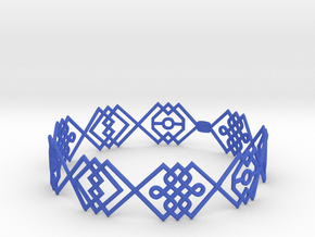 Bracelet  in Blue Smooth Versatile Plastic