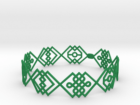 Bracelet  in Green Smooth Versatile Plastic