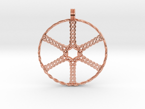 Wheel in Polished Copper