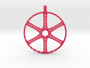 Wheel in Pink Smooth Versatile Plastic
